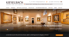 Desktop Screenshot of kieselbach.hu